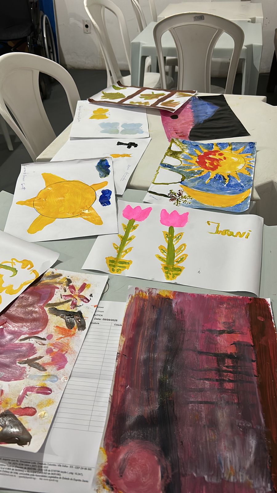 Oficina Terapêutica no Abrigo João Calvino