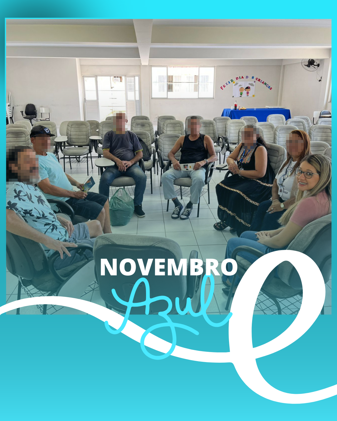 APADD realiza de roda de conversa no CRAS Jardim Asteca