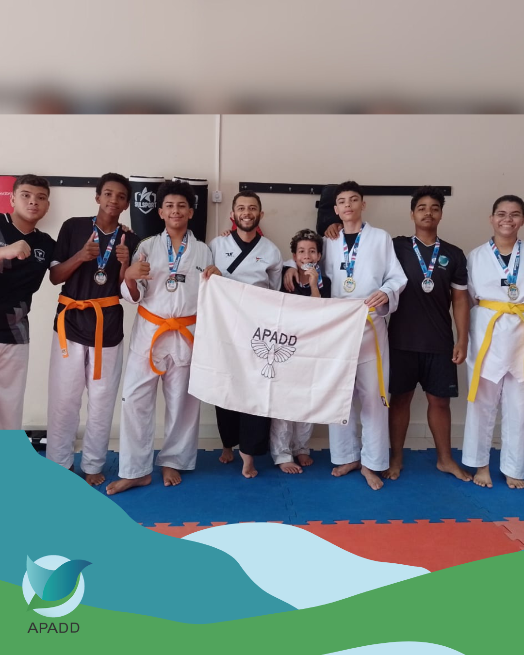 🥋 Sucesso no Tatame: Alunos da APADD Brilham na Copa Vix Open de Taekwondo 🏅