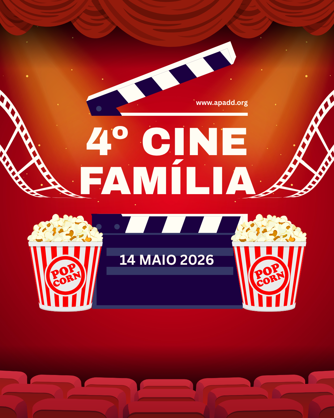 Dia Internacional da família: APADD realiza o 4° cine família