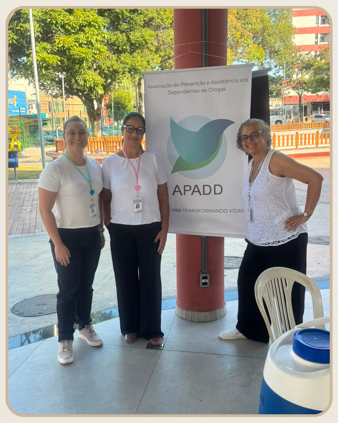 APADD promove ação de conscientização sobre prevenção ao uso de drogas em Vila Velha